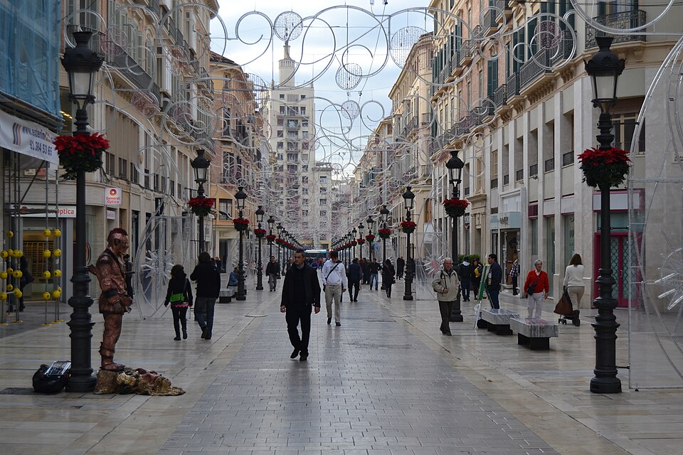 En eftermiddag på Calle Marqués de Larios